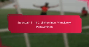 Read more about the article Eteenpäin 3-1-4-2: Liikkuminen, Viimeistely, Painaaminen