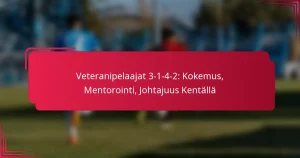 Read more about the article Veteranipelaajat 3-1-4-2: Kokemus, Mentorointi, Johtajuus Kentällä
